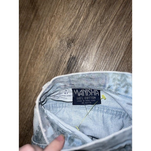 Vintage 1980s High Waisted Manisha Jeans - Picture 5 of 9